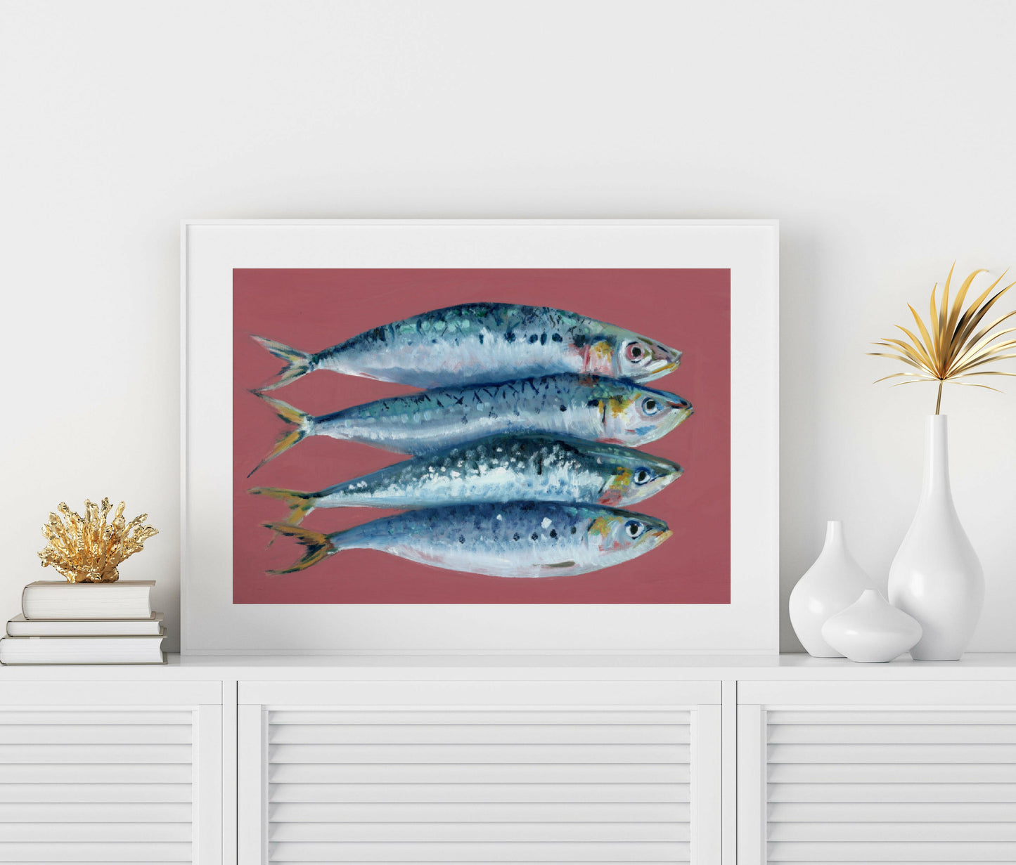 Sardines on Oil Fine Art Print